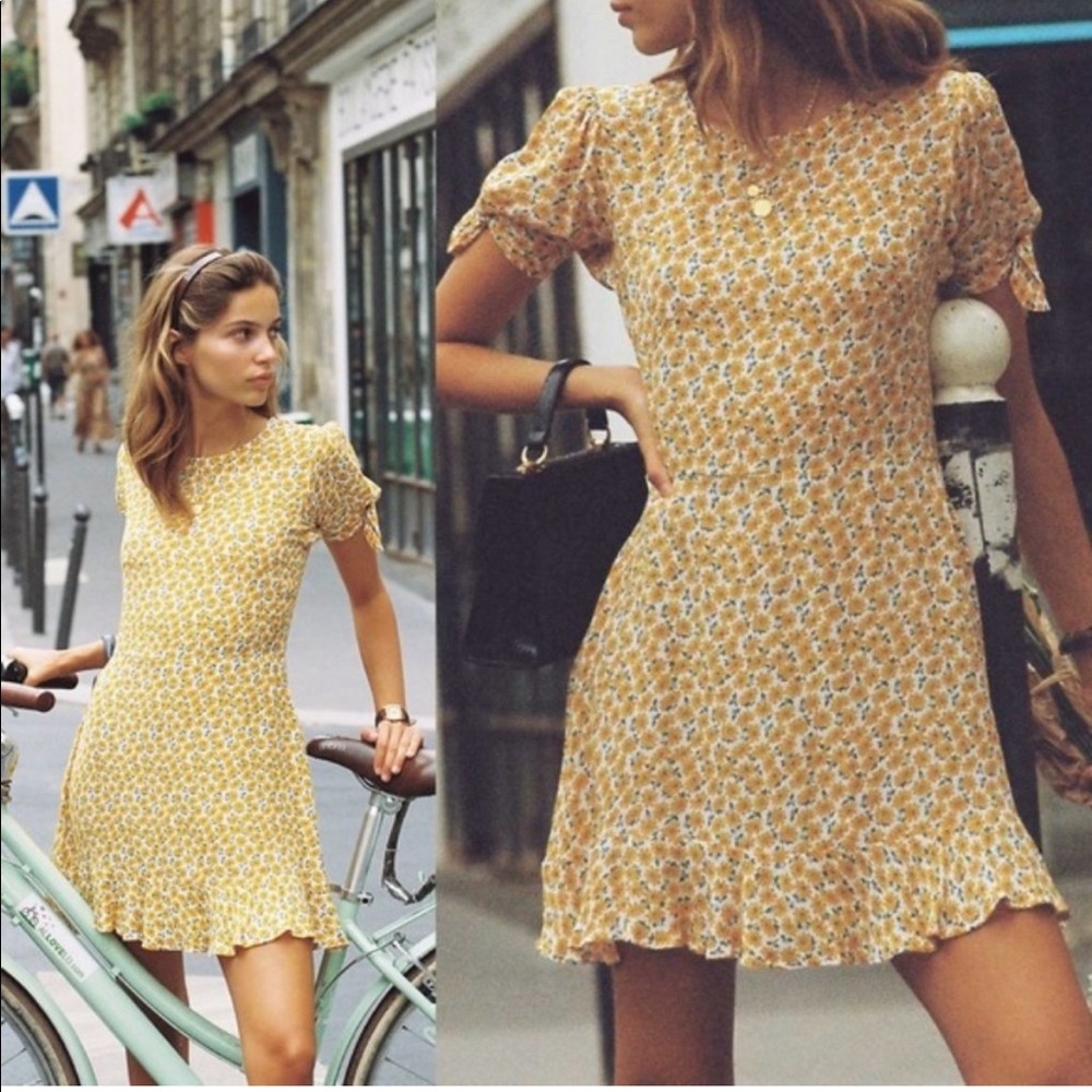 Faithfull the Brand Sunflower Dress
